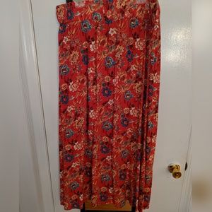 Chances R Floral Maxi Skirt